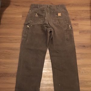 Carhartt Dungaree Fit Work Cargo Pants 33x36